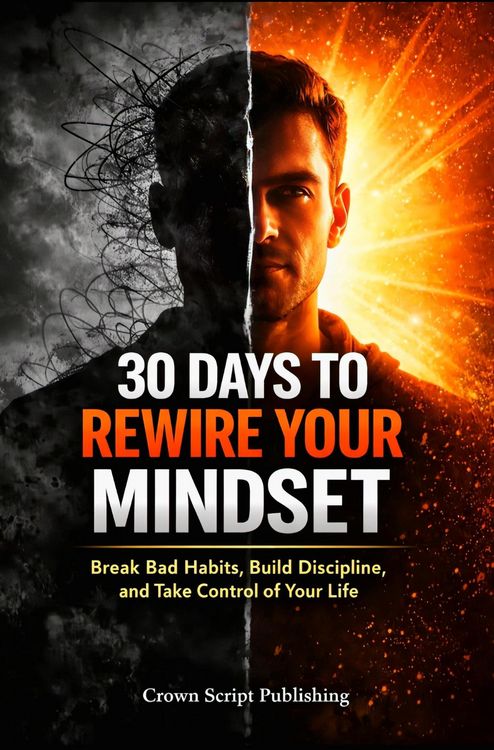 Produktbild: 30 Days To Rewrite Your Mindset: Build Discipline, Stop Overthinking & Take Control of Your Life in 30 Days