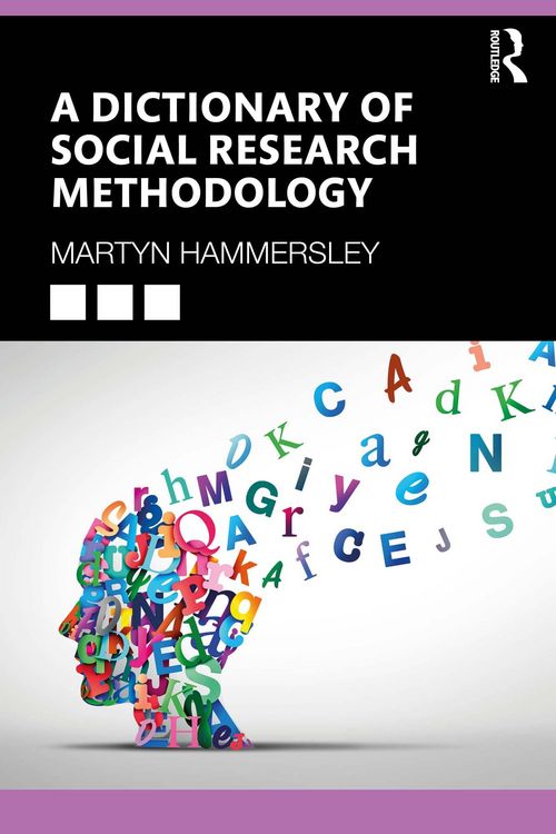 Produktbild: A Dictionary of Social Research Methodology