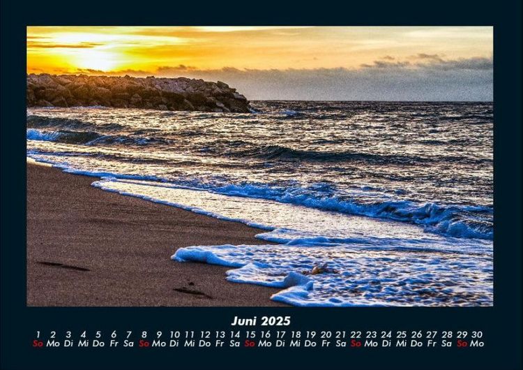 Produktbild: Sonnenunterg&auml;nge 2025 Fotokalender DIN A4