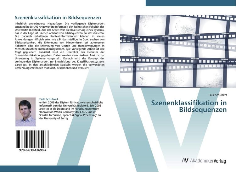 Produktbild: Szenenklassifikation in Bildsequenzen