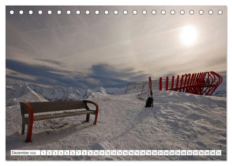 Produktbild: Das sch&ouml;ne Gasteinertal (Tischkalender 2026 DIN A5 quer), CALVENDO Monatskalender