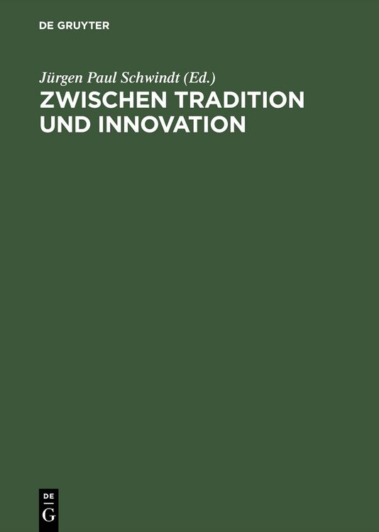 Produktbild: Zwischen Tradition und Innovation