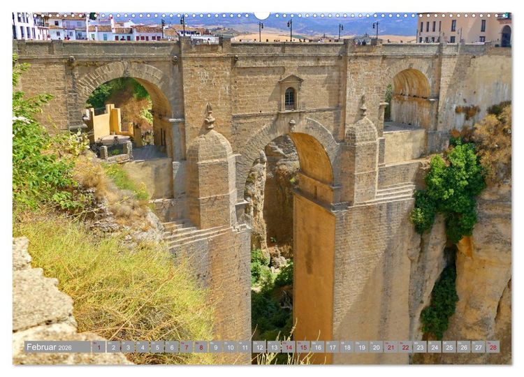 Produktbild: Andalusien, Architektur und Tradition (Wandkalender 2026 DIN A2 quer), CALVENDO Monatskalender