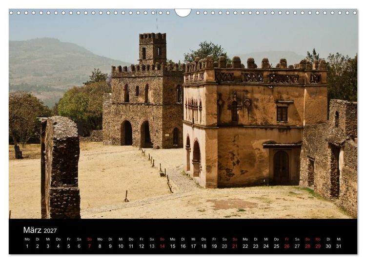 Produktbild: &Auml;thiopien - kulturelle H&ouml;hepunkte im orthdoxen Norden (Wandkalender 2027 DIN A3 quer), CALVENDO Monatskalender