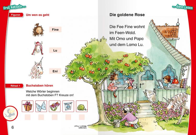 Produktbild: Leserabe 1. Lesestufe Kurz und leicht - Magische Fl&uuml;gel f&uuml;r Fee Fine