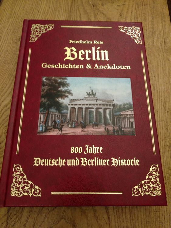 Produktbild: Berlin Geschichten & Anekdoten -Exzellenz Ausgabe -Ledereinband mit Goldpr&auml;gung-