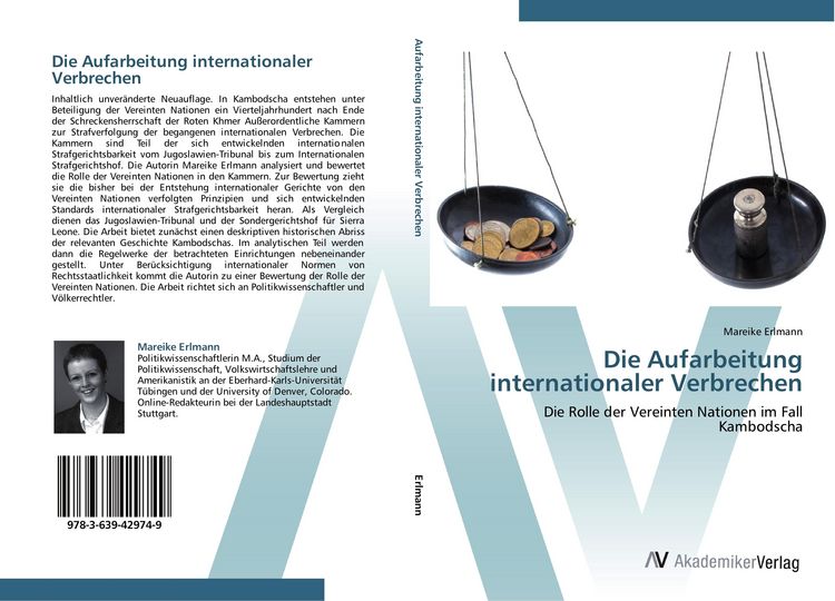 Produktbild: Die Aufarbeitung internationaler Verbrechen
