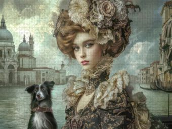 Produktbild: CALVENDO Puzzle Venedig | 1000 Teile Lege-Gr&ouml;&szlig;e 64x48cm Foto-Puzzle f&uuml;r gl&uuml;ckliche Stunden