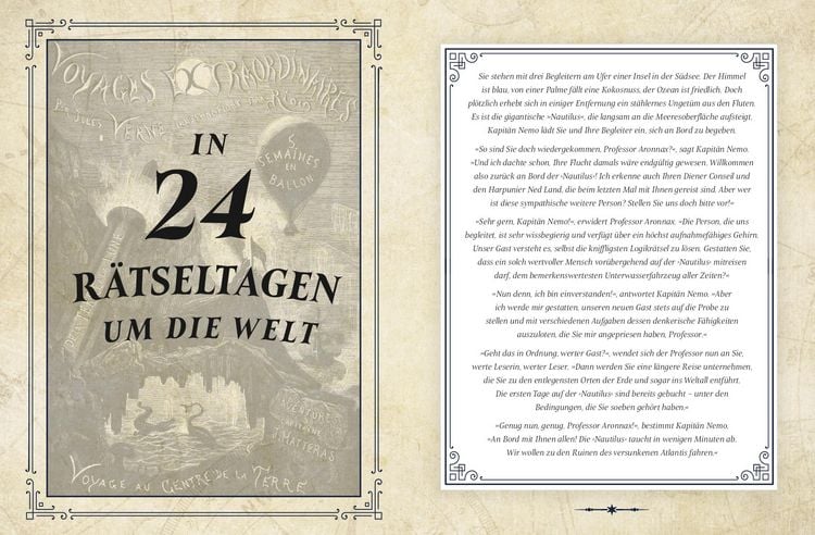 Produktbild: Jules Verne Adventskalender der Logikr&auml;tsel