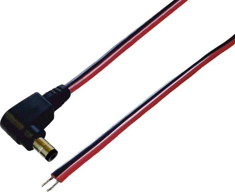 Produktbild: BKL Electronic 075903-750 DC-Steckverbinder DC-Hohlstecker - verzinnt 5.5 mm 2.5 mm 0.75 m 1 St. Single