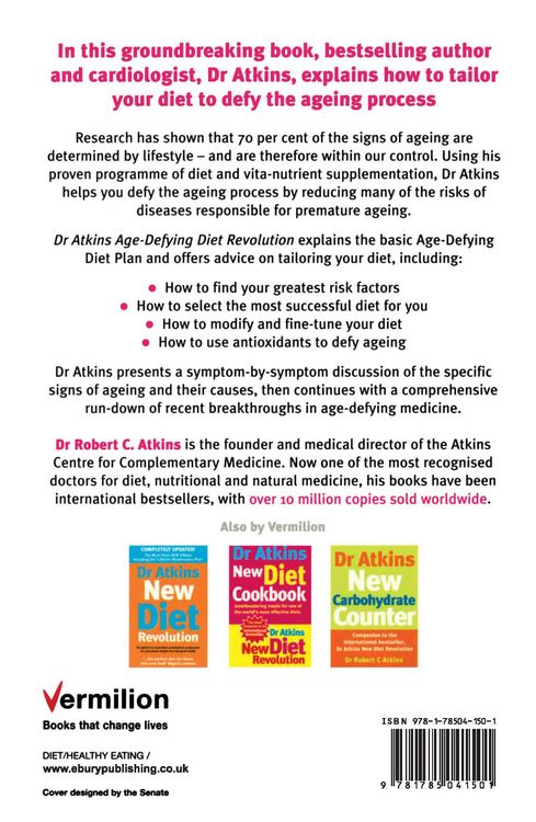 Produktbild: Dr Atkins Age-Defying Diet Revolution