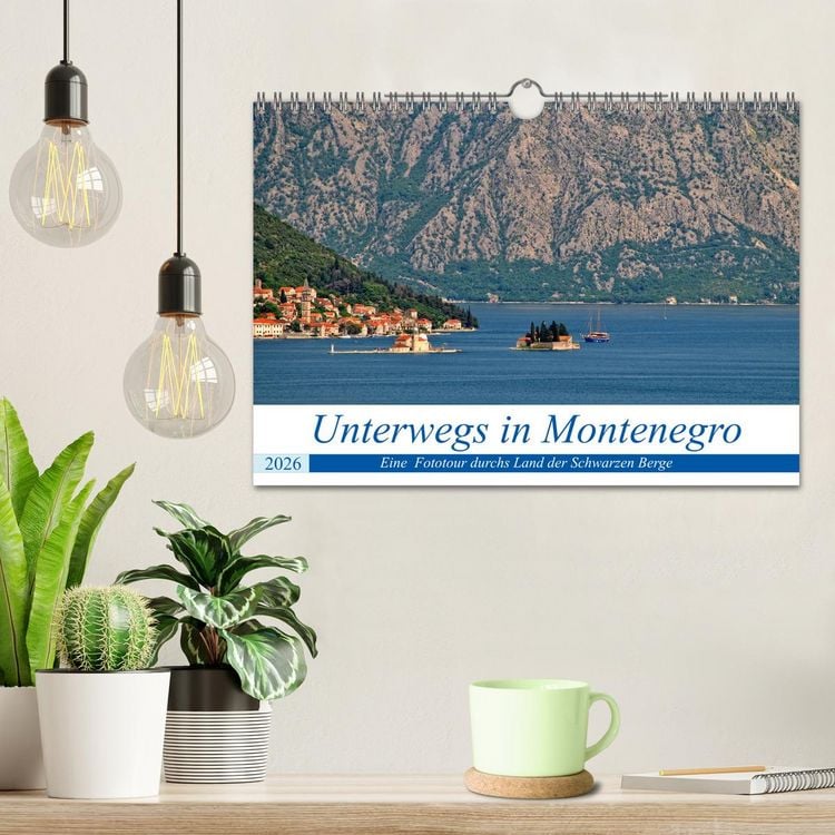 Produktbild: Unterwegs in Montenegro (Wandkalender 2026 DIN A4 quer), CALVENDO Monatskalender