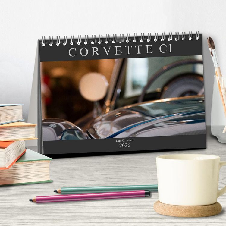 Produktbild: Corvette C1 - Das Original (Tischkalender 2026 DIN A5 quer), CALVENDO Monatskalender