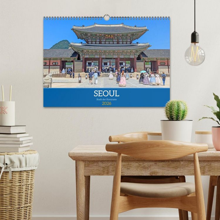 Produktbild: Seoul - Stadt der Kontraste (Wandkalender 2026 DIN A3 quer), CALVENDO Monatskalender