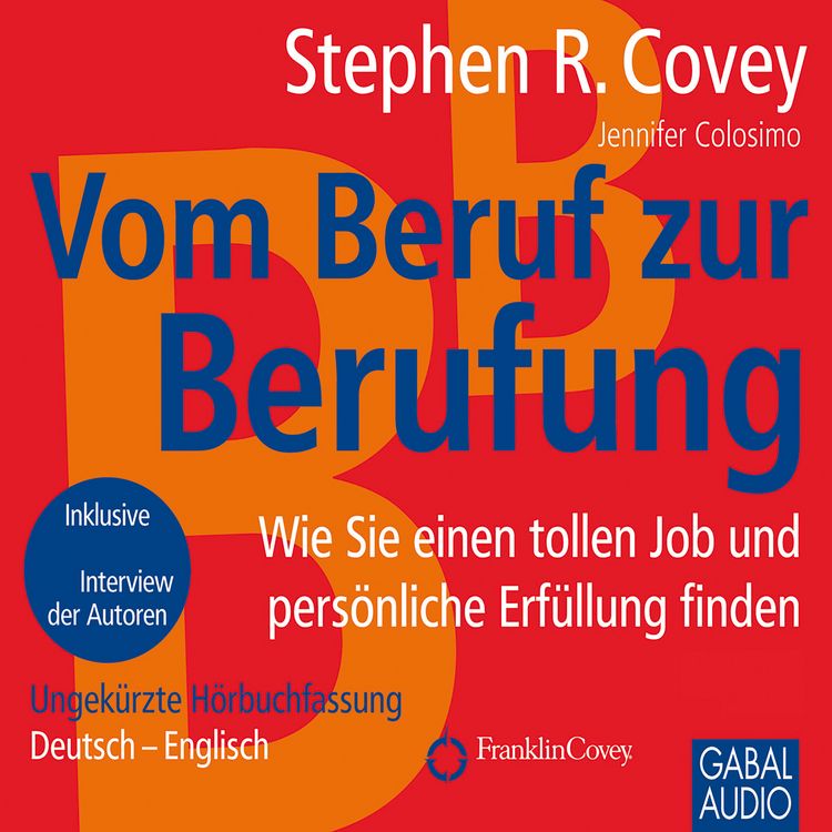 Produktbild: Vom Beruf zur Berufung