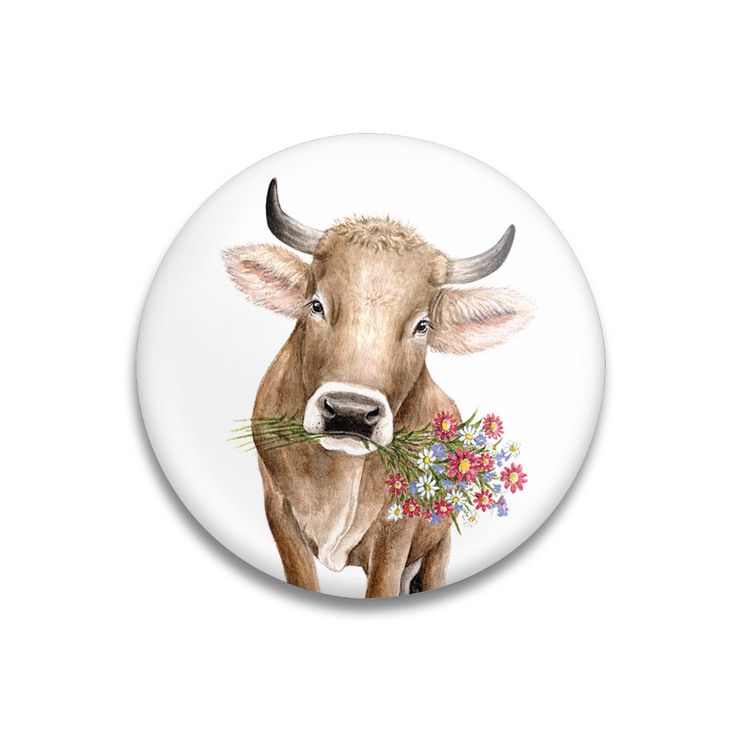 Produktbild: Dekomagnet Charming Cow