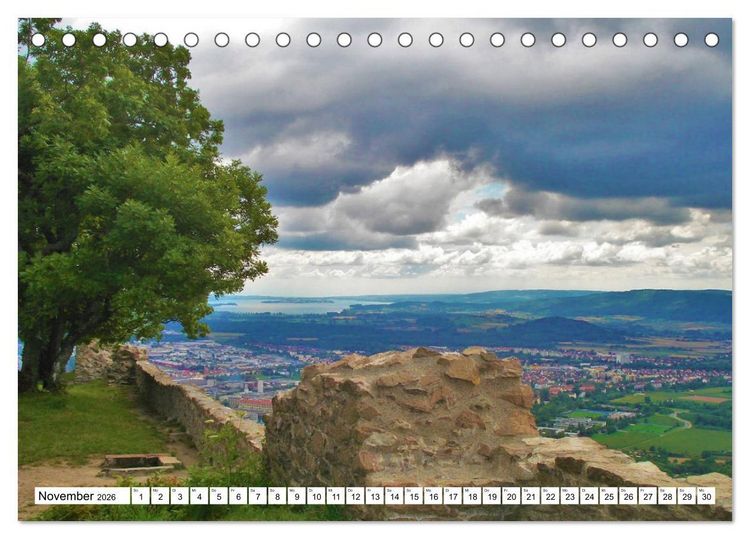 Produktbild: Am Bodenseeufer (Tischkalender 2026 DIN A5 quer), CALVENDO Monatskalender