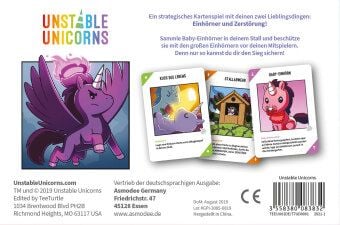 Produktbild: Unstable Unicorns (Spiel)