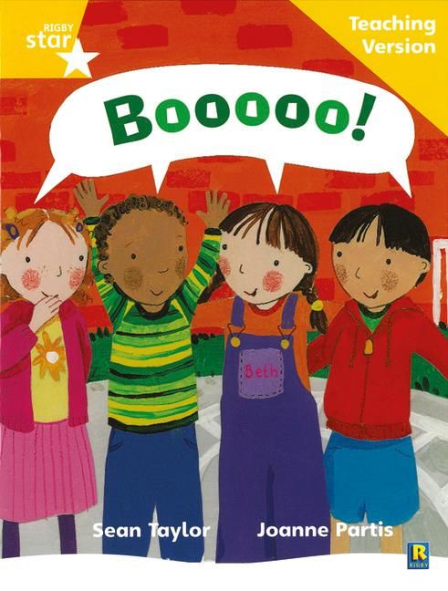 Produktbild: Rigby Star Phonic Guided Reading Yellow Level: Boooo! Teaching Version