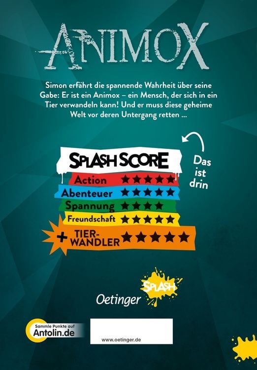 Produktbild: Animox als Comic-Roman 1. Das Heulen der W&ouml;lfe