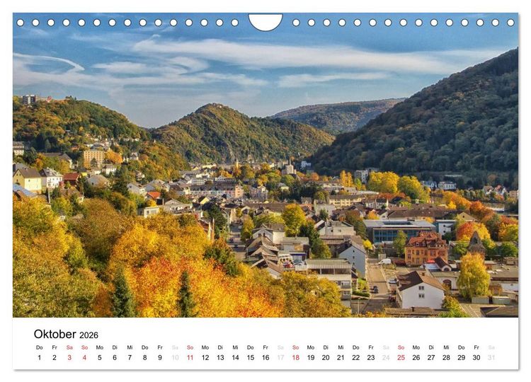 Produktbild: Bad Ems (Wandkalender 2026 DIN A4 quer), CALVENDO Monatskalender