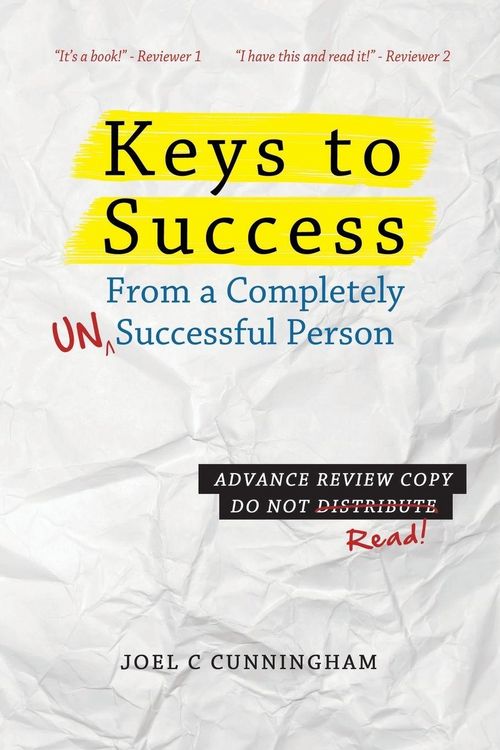 Produktbild: Keys to Success from a Completely Unsuccessful Person