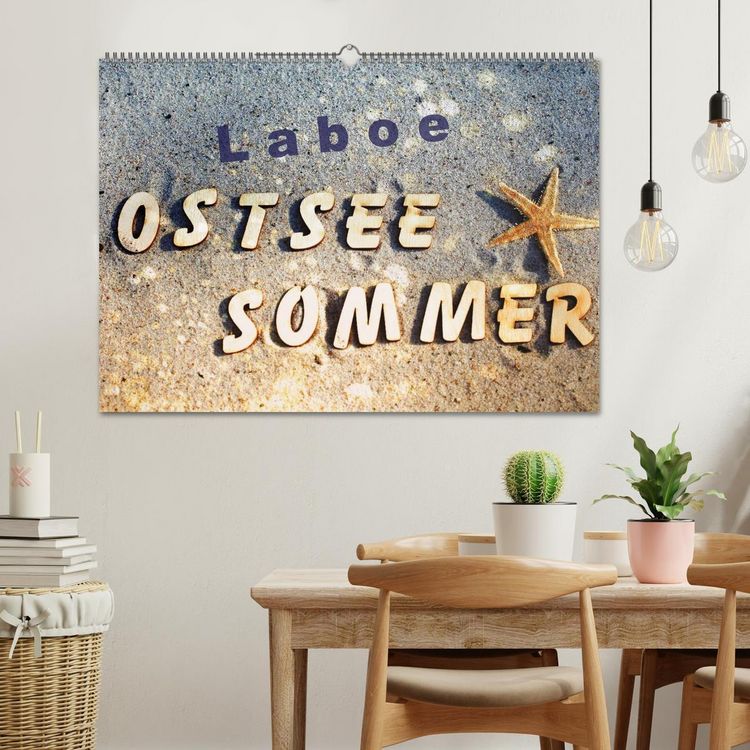 Produktbild: Laboe - Ostsee - Sommer (Wandkalender 2026 DIN A2 quer), CALVENDO Monatskalender