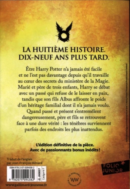 Harry Potter et l'Enfant Maudit - Parties une et deux