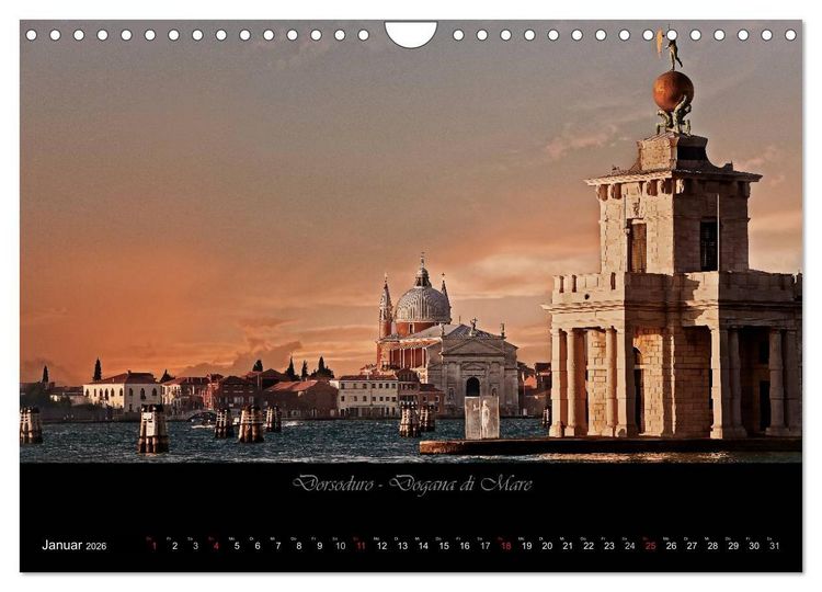 Produktbild: Venedig &ndash; La Serenissima (Wandkalender 2026 DIN A4 quer), CALVENDO Monatskalender