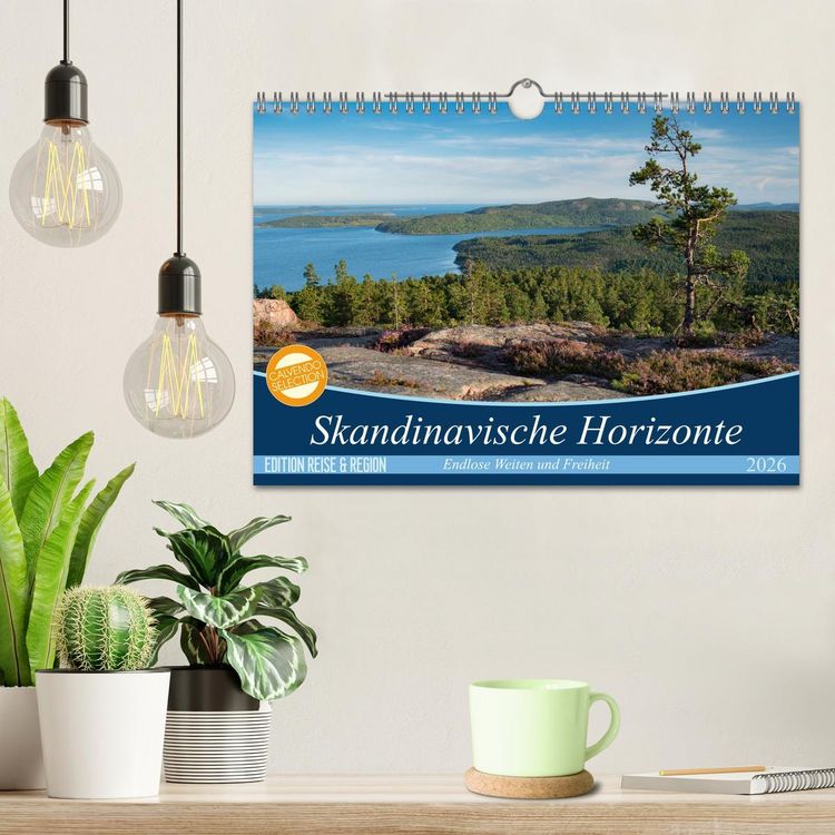 Produktbild: Skandinavische Horizonte (Wandkalender 2026 DIN A4 quer), CALVENDO Monatskalender