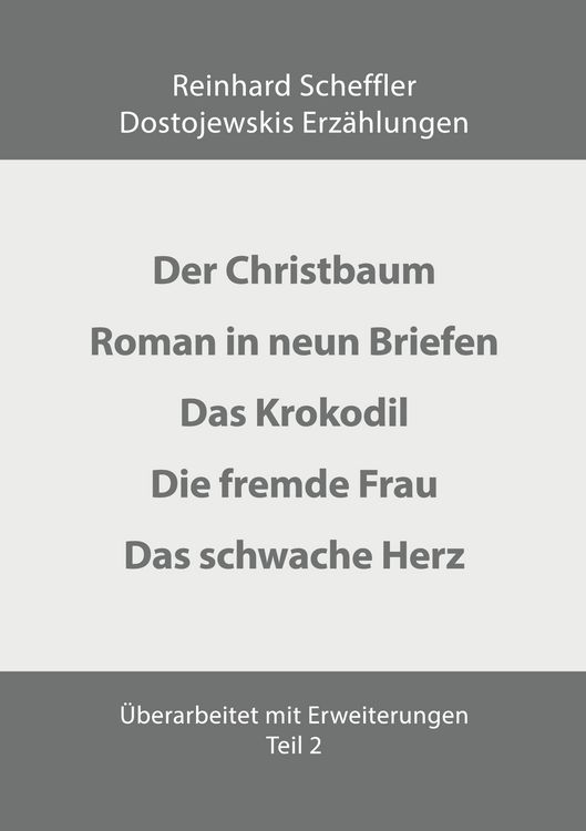 Produktbild: Dostojewskis Erz&auml;hlungen Teil 2