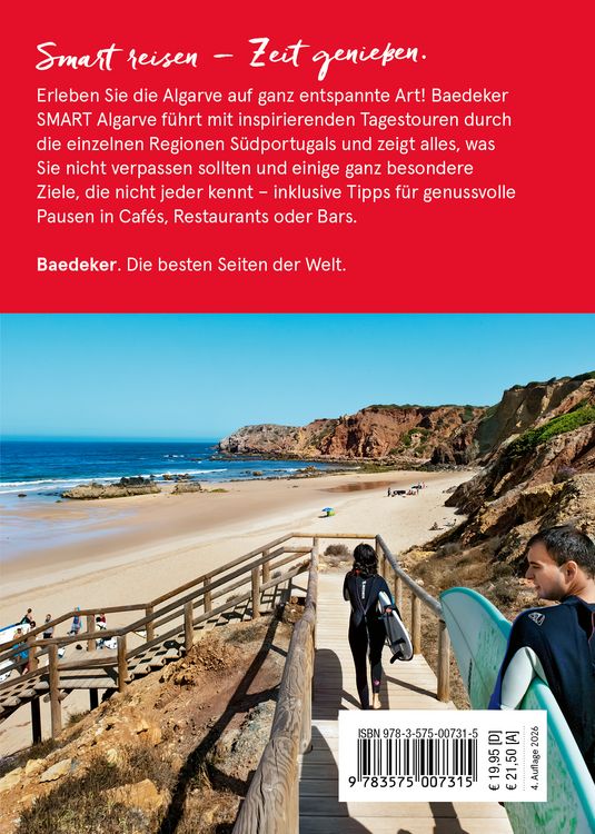 Produktbild: Baedeker SMART Reisef&uuml;hrer Algarve