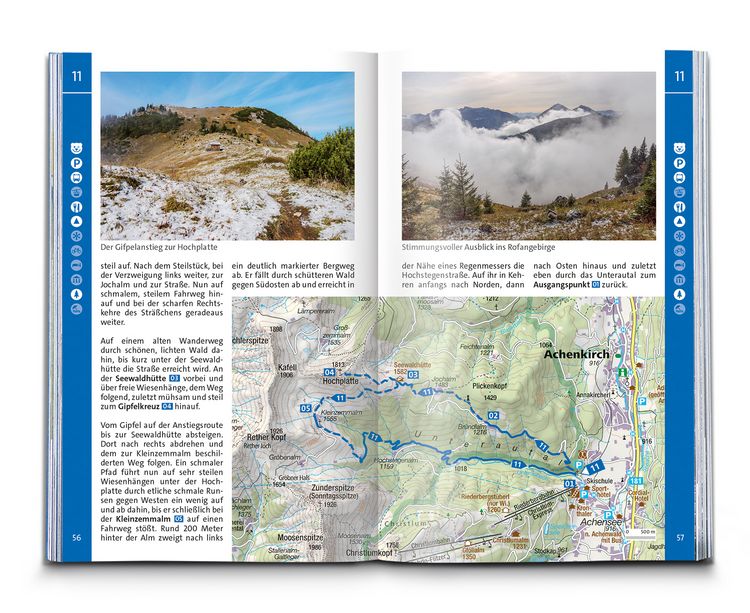 Produktbild: KOMPASS Wanderf&uuml;hrer Achensee, Karwendel, Brandenberger Alpen, Rofan, 55 Touren mit Extra-Tourenkarte