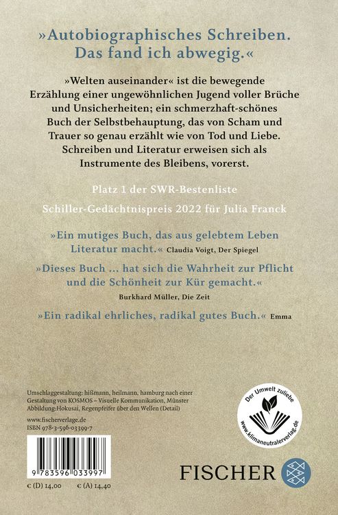 Produktbild: Welten auseinander