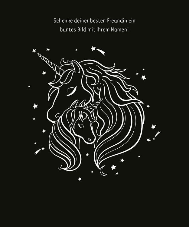 Produktbild: Mein leuchtendes Einhorn-Kritzkratz-Buch