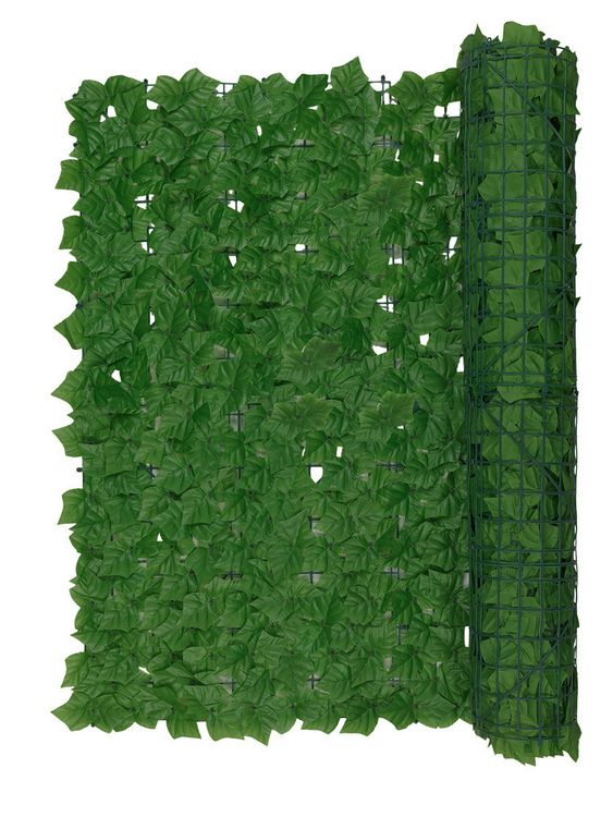 Produktbild: Sichtschutzmatte Efeu 3x1m, gr&uuml;n, Kunststoff, 100x300 cm, pflegeleicht und wetterbest&auml;ndig