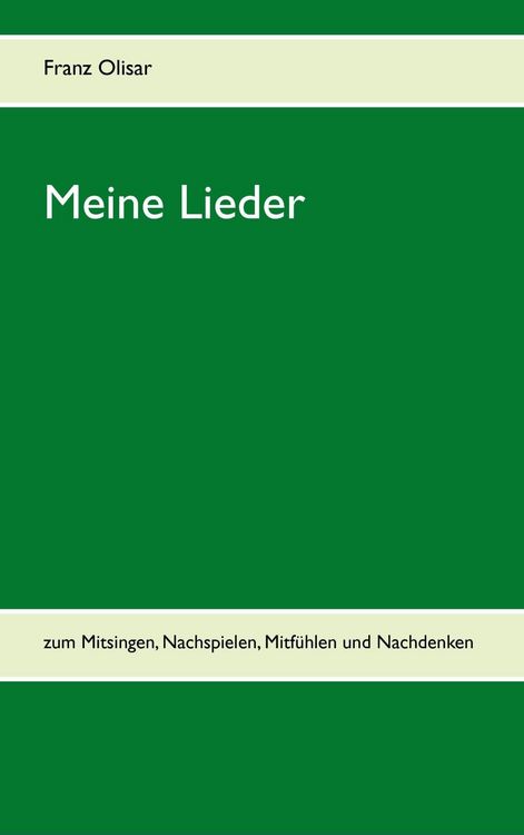 Produktbild: Meine Lieder