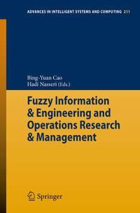 Produktbild: Fuzzy Information & Engineering and Operations Research & Management