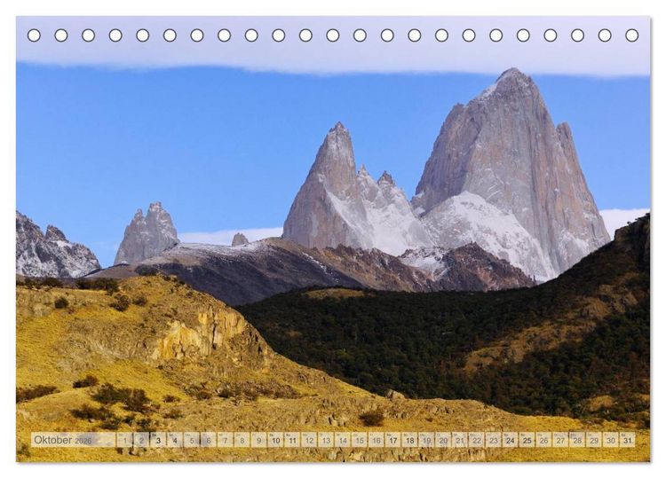 Produktbild: Argentinien Christian Heeb (Tischkalender 2026 DIN A5 quer), CALVENDO Monatskalender