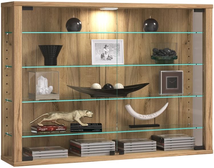 Produktbild: Wandvitrine H&auml;ngevitrine Glasvitrine Vitrosa L