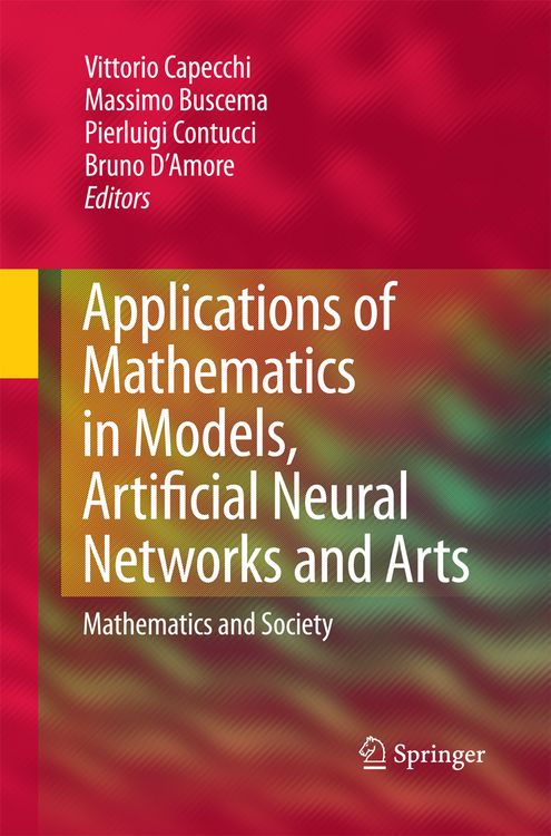 Produktbild: Applications of Mathematics in Models, Artificial Neural Networks and Arts