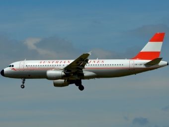 Produktbild: CALVENDO Puzzle Austrian Airlines - Airbus A320 | 1000 Teile Lege-Gr&ouml;&szlig;e 64 &times; 48 cm Foto-Puzzle f&uuml;r gl&uuml;ckliche Stunden