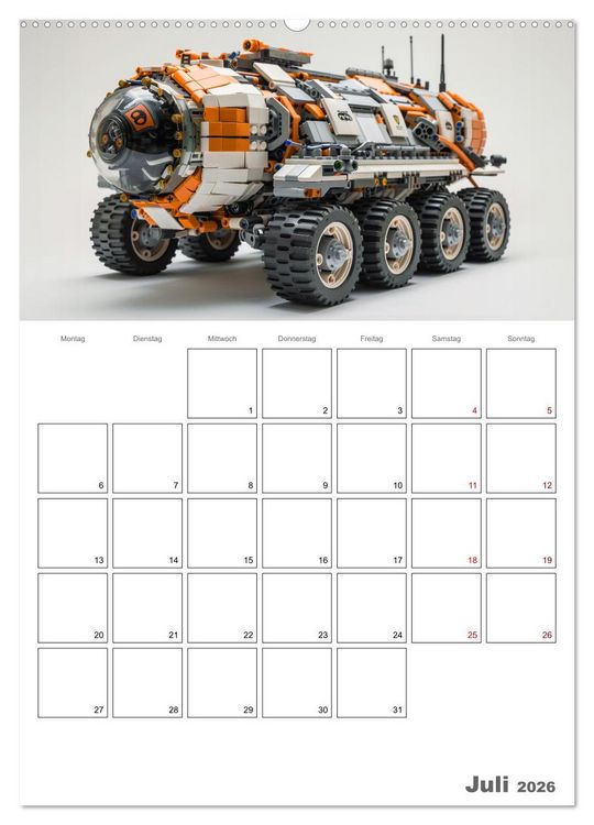 Produktbild: Gesteckte coole Flitzer (hochwertiger Premium Wandkalender 2026 DIN A2 hoch), Kunstdruck in Hochglanz