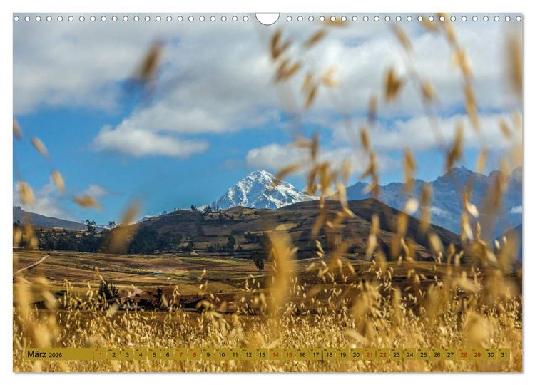 Produktbild: Urlaub in Peru (Wandkalender 2026 DIN A3 quer), CALVENDO Monatskalender