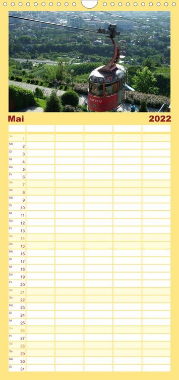 Produktbild: Familienplaner Kasachstan - Eine Bilder-Reise (Wandkalender 2022 , 21 cm x 45 cm, hoch)