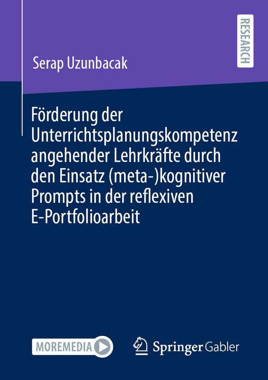 Produktbild: F&ouml;rderung der Unterrichtsplanungskompetenz angehender Lehrkr&auml;fte durch den Einsatz (meta-)kognitiver Prompts in der reflexiven E-Portfolioarbeit