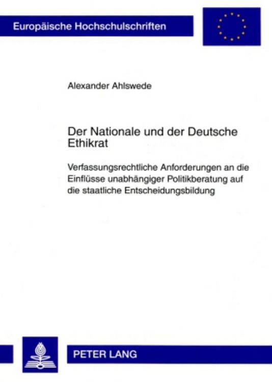 Produktbild: Der Nationale und der Deutsche Ethikrat