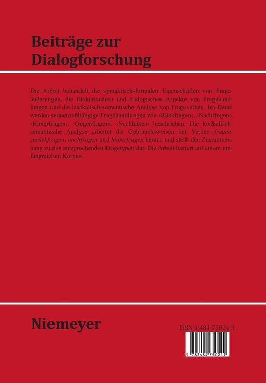 Produktbild: Aspekte des Fragens