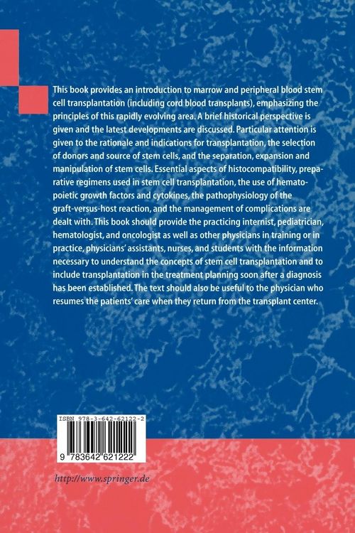 Produktbild: A Guide to Blood and Marrow Transplantation