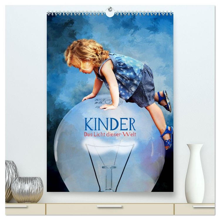 Produktbild: Kinder - Das Licht dieser Welt (hochwertiger Premium Wandkalender 2026 DIN A2 hoch), Kunstdruck in Hochglanz